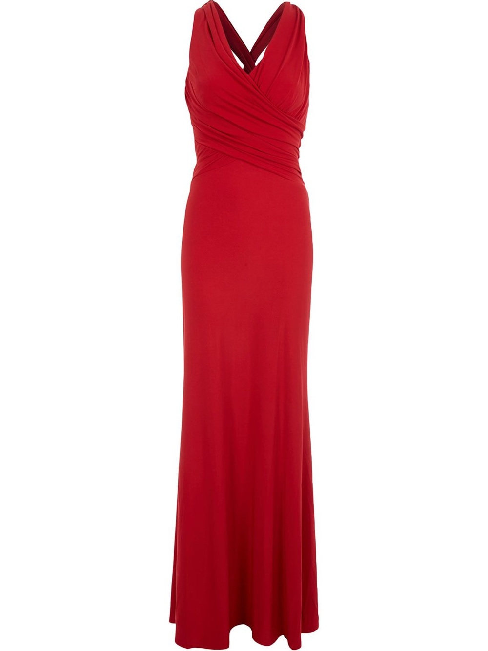 Vintage Vera Wang Red Halter Ruched Long Gown New Size 8 NWT Early 2000s Y2K